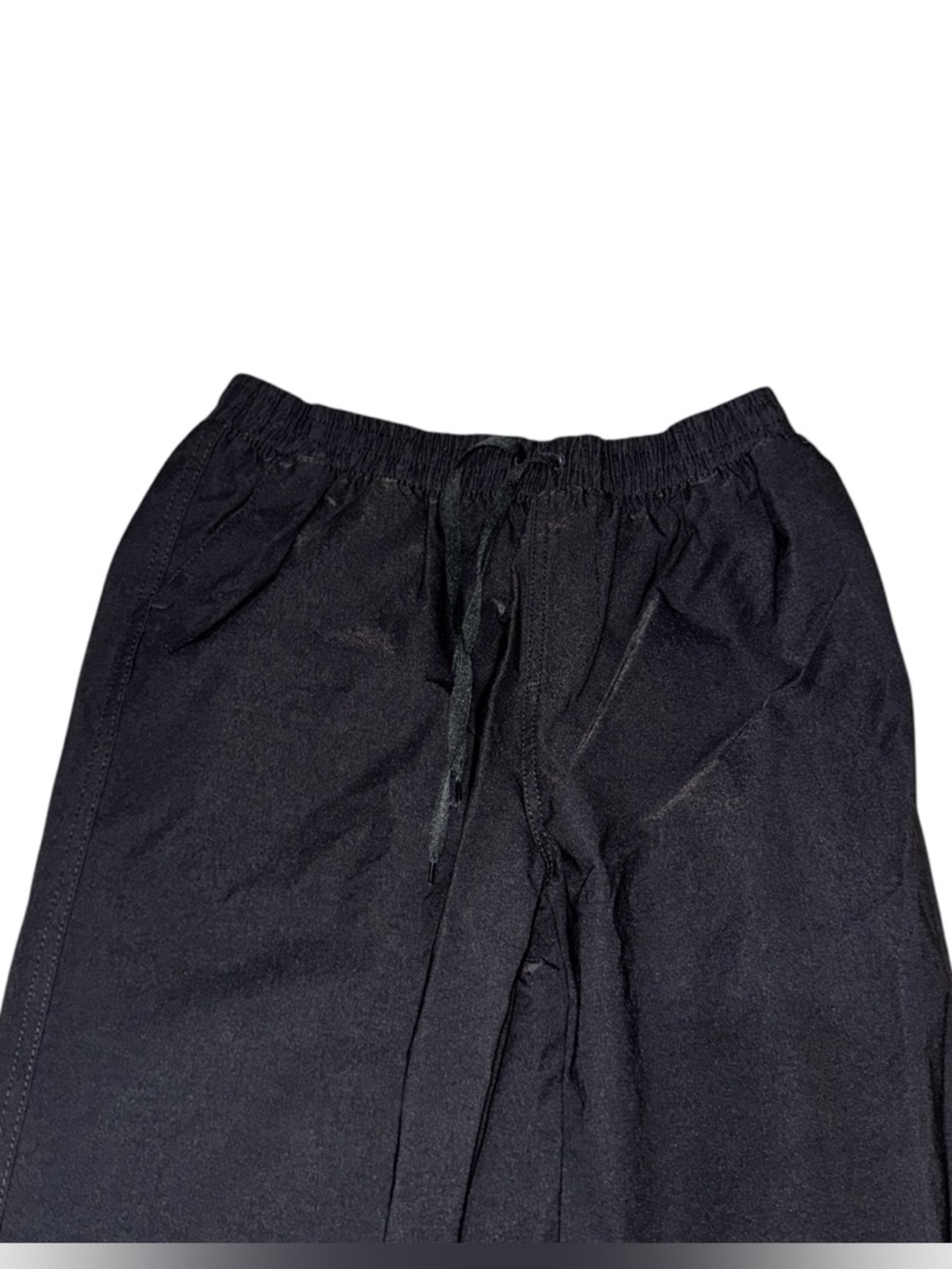 Hurley Boy's Size 14-16 Joggers Track Pants Black Elastic Waistband Nylon - Picture 2 of 6